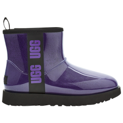 Women's - UGG Classic Clear Mini Marbled  - Purple/Multi