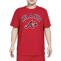 Pro Standard Braves Stacked Logo Pro Team Shirt - Pro Standard Red