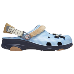 Boys' Grade School - Crocs Demon Slayer All Terrain Clogs - Navy/Brown