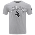 Pro Standard WHITE SOX CLASSIC BRISTLE SJ TEE - Pro Standard Heather Grey