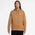 Nike Club Full-Zip Hoodie  - Men's Tan/White