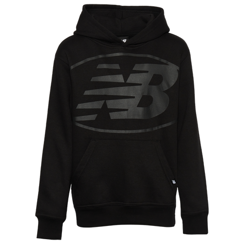 

Boys New Balance New Balance Tonal Logo Pullover Hoodie - Boys' Grade School Black Size S