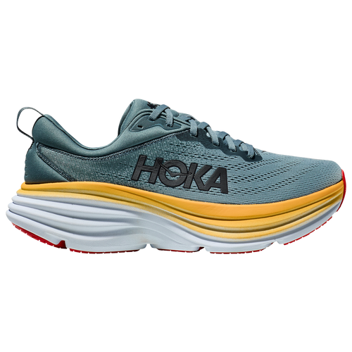 

HOKA Mens HOKA Bondi 8 - Mens Shoes Yellow/White/Grey Size 09.0