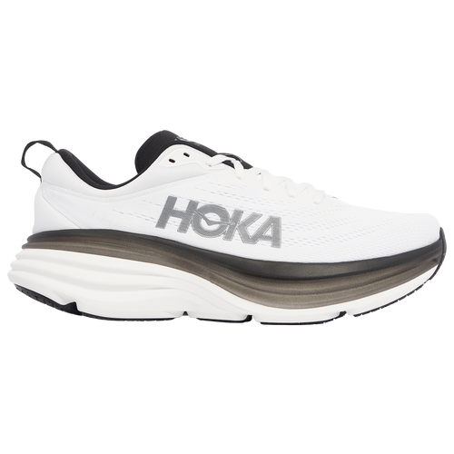 Shop Hoka Mens  Bondi 8 In Gold/black/white