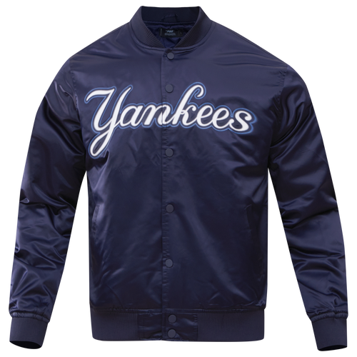  - Pro Standard NEW YORK YANKEES SATIN JACKET - Midnight Navy