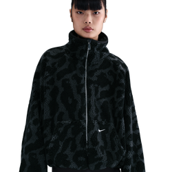Women's - Nike NSW Street Sherpa Jacket - Black/Black