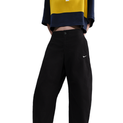 Women's - Nike NSW Street Barrel Pants - Black/Black