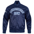 Pro Standard NEW YORK YANKEES SATIN JACKET - Pro Standard Midnight Navy