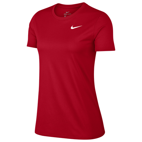 

Nike Womens Nike Legend T-Shirt - Womens University Red/White Size M