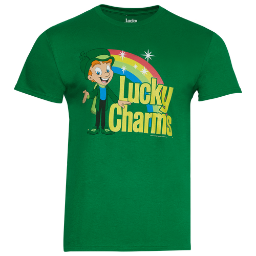 

Trau & Loevner Lucky Charms Rainbw T-Shirt - Mens Green/Yellow Size M