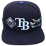 Pro Standard MLB City Double Front Logo Snapback - Men's Navy/White