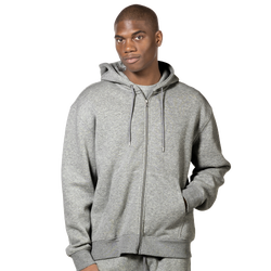 Men's - LCKR Fleece Full-Zip Hoodie - Grey/Grey