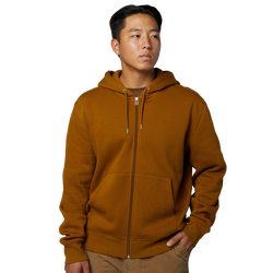 Men's - LCKR Fleece Full-Zip Hoodie - Brown/Olive