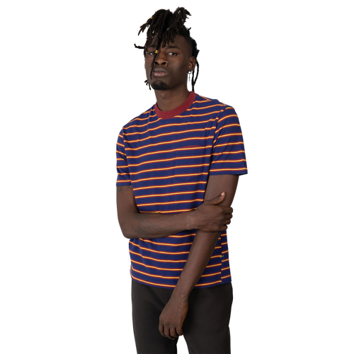 

Op-Ed Gallerie Mens Op-Ed Gallerie E-Z Y/Dye Stripe T-Shirt - Mens Blue/Blue Size XXL