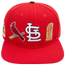 Pro Standard MLB City Double Front Logo Snapback - Men's Red/White