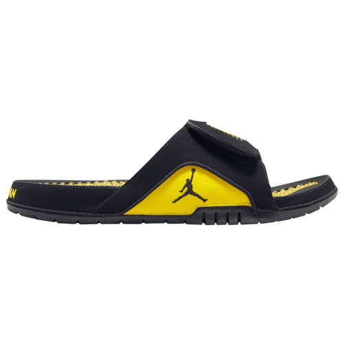 Jordan Mens  Retro 4 Hydro In Black/yellow
