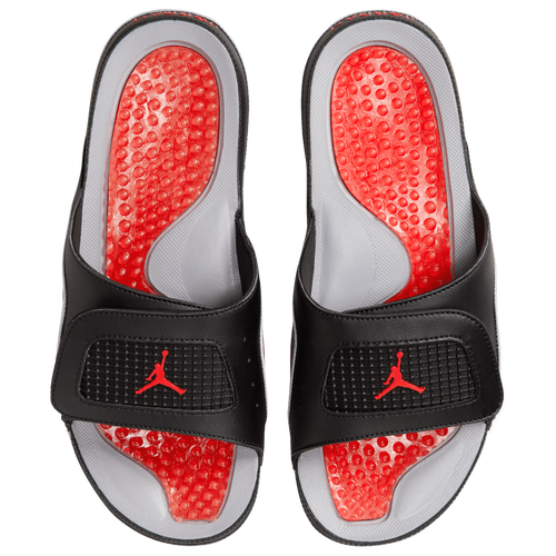 Shop Jordan Mens  Retro 4 Hydro In Grey/black/red