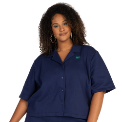 Women's - Melody Ehsani Warm Up Fleece Top - Ocean
