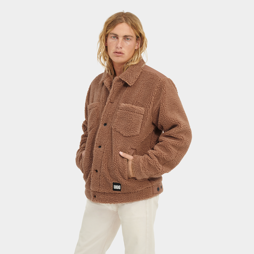 Ugg shearling selling trucker jacket