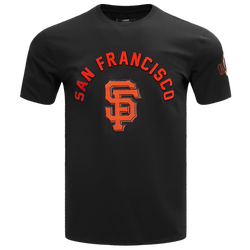 Men's - Pro Standard GIANTS CLASSIC BRISTLE SJ TEE - Black