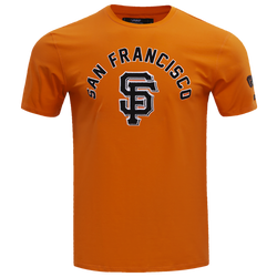 Men's - Pro Standard GIANTS CLASSIC BRISTLE SJ TEE - Orange