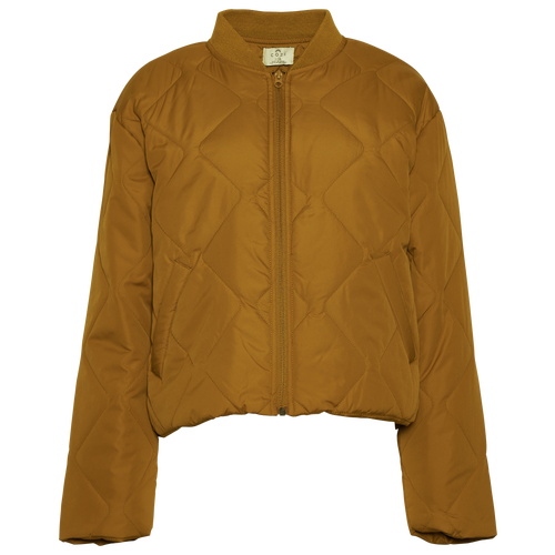 Cozi Womens  Emory Bomber In Whole Grain