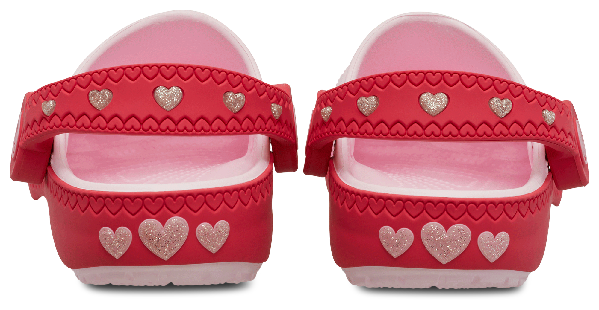 Crocs Vday Clogs With Heart Back Strap  - Girls' Preschool