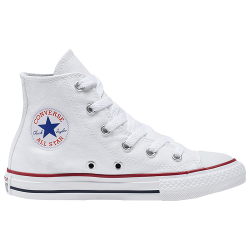

Boys Preschool Converse Converse All Star High Top - Boys' Preschool Basketball Shoe White/Optical White Size 01.0