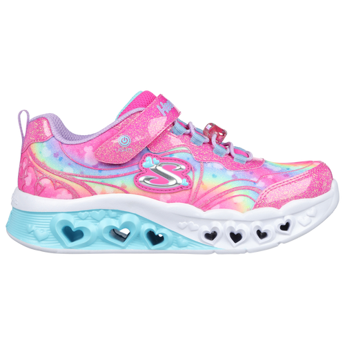 

Girls Preschool Skechers Skechers Groovy Swirl - Girls' Preschool Shoe Pink/Blue/Multi Size 03.0