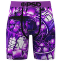 PSD Graphic Briefs - Psd Purple/White