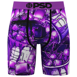 Men's - PSD Graphic Briefs - Purple/White
