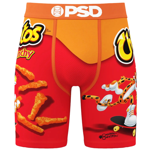 MENS - PSD Graphic Briefs - Orange/Red