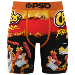 Men's - PSD Graphic Briefs - Orange/Black