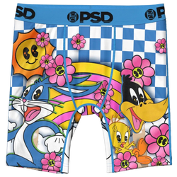 Boys' Grade School - PSD Graphic Briefs - Blue/Multi