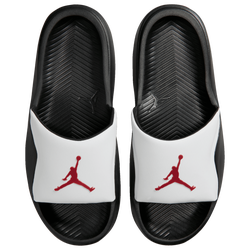Men's - Jordan Franchise Slides  - Black/Gym Red/Black