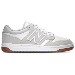 Women's - New Balance 480  - Rain Cloud/White