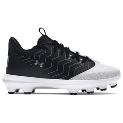 Boys' Grade School - Under Armour Harper 9 TPU JR - Black/White/Metallic Gold