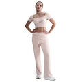 Nike NSW Phoenix Boucle Short Sleve Crop T-Shirt - Nike Pink
