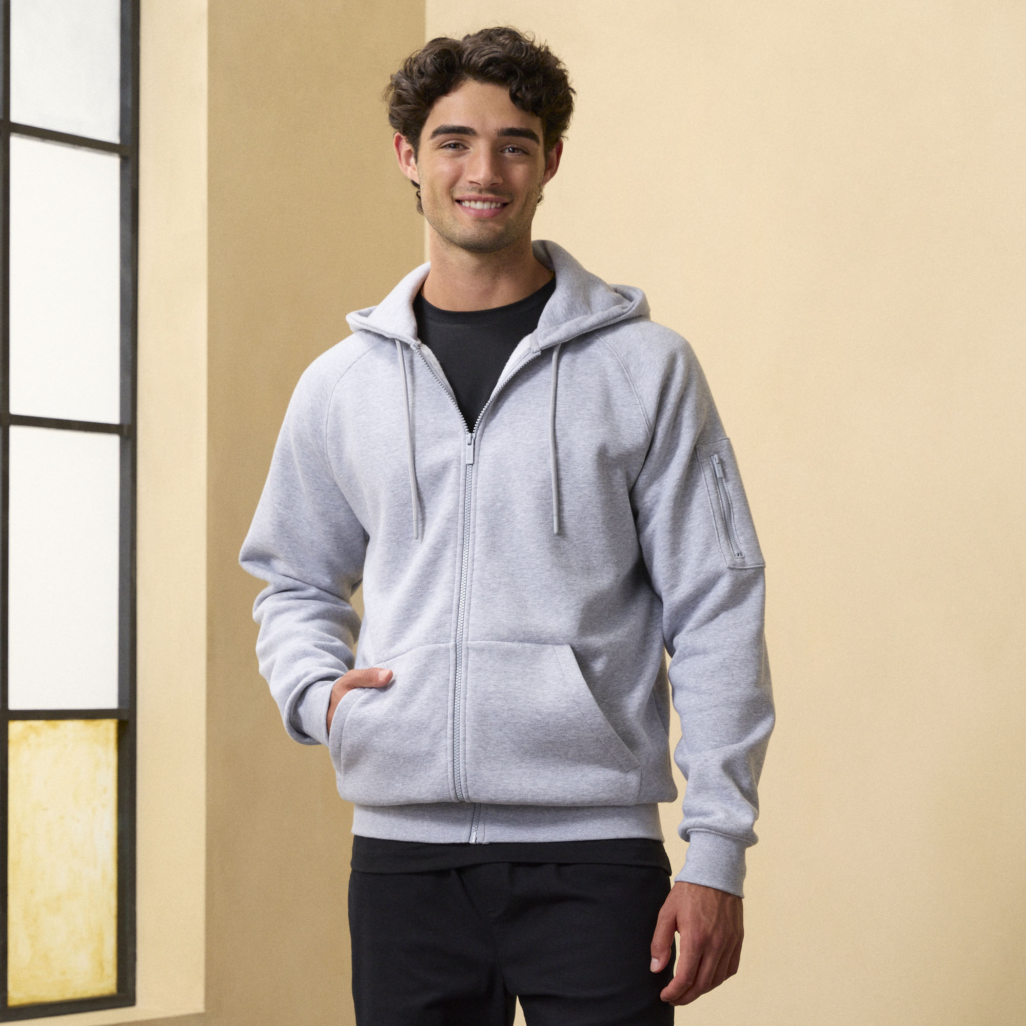 トップス Share Sprit fleece zip up hoodie 1307643_big.jpg?width=593&