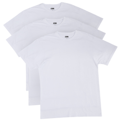 Men's - CSG Three Pack T-Shirt  - White/White