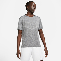 Men's - Nike Dri-Fit Rise 365 Short Sleeve T-Shirt  - Reflective Silver/Black