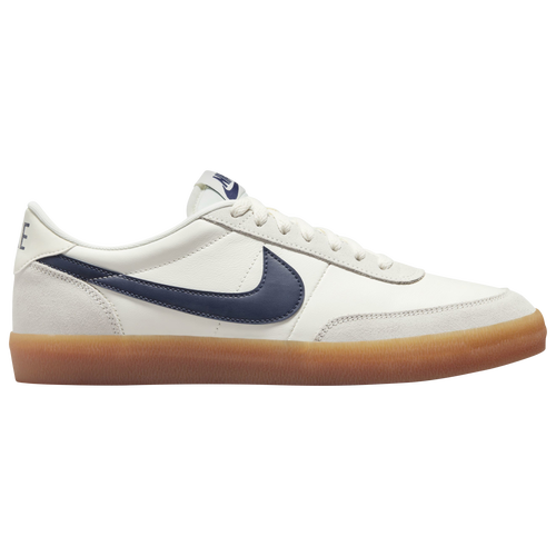 

Nike Mens Nike Killshot 2 Leather - Mens Skate Shoes Sail/Midnight Navy/Gum Yellow Size 13.0