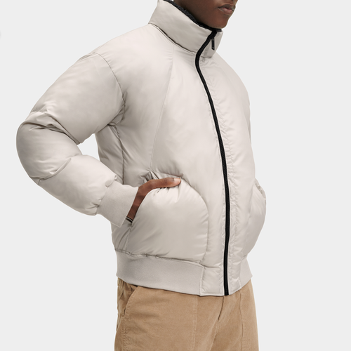 

UGG Mens UGG Damion Sherpa Puffer Jacket - Mens White/White Size L