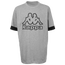 Kappa Logo D-Lot T-Shirt - Boys' Grade School Gray/Black/White