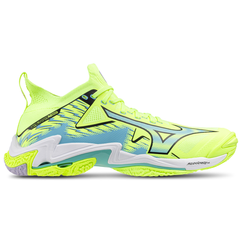 MENS - Mizuno Wave Lightning NEO 3 - Neo Lime/Misty Blue