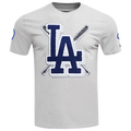 Pro Standard MLB Los Angeles Dodgers T-Shirt - Pro Standard Heather Grey