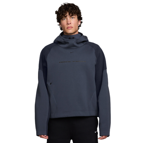 MENS - Nike Tech Windwall Pullover Hood - Navy/Blue