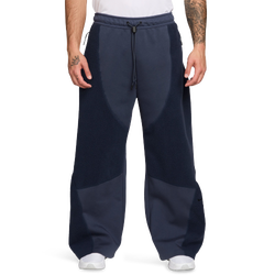 Men's - Nike Tech Windwall Open Hem Pants - Blue/Navy