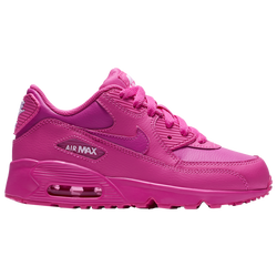 Boys' Preschool - Nike Air Max 90 - Laser Fuchsia/Laser Fuchsia/White