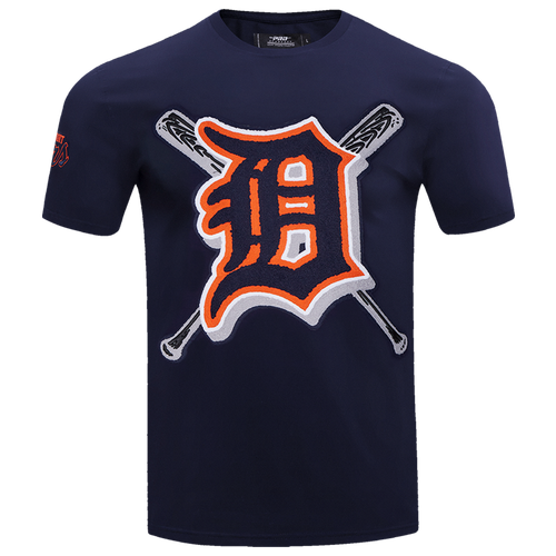 MENS - Pro Standard TIGERS MASH UP SJ TEE - Midnight Navy